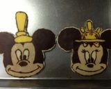 可愛い♡ミッキー&ミニーのキャラチョコ作り方10写真