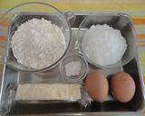 ラムレーズンとクルミのパウンドケーキ☆作り方1写真