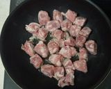 冷凍 豚コマ肉で揚げずに酢豚作り方4写真