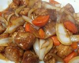 冷凍 豚コマ肉で揚げずに酢豚作り方8写真