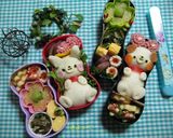 お弁当に～お花のリンゴ作り方9写真