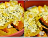 かぼちゃと玉ねぎのスパイシーチーズ蒸し作り方6写真