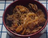 ちょっぴり手間をかけた美味しい牛丼作り方4写真