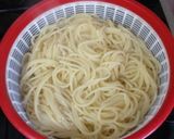 小松菜とアンチョビのスパゲッティー作り方2写真