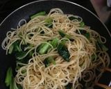 小松菜とアンチョビのスパゲッティー作り方5写真