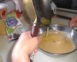 簡単おやつ♪カステラ風ホットケーキ作り方3写真