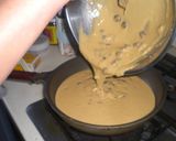 簡単おやつ♪カステラ風ホットケーキ作り方6写真