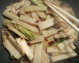 めんつゆで簡単♪旬の食材うどのきんぴら作り方4写真
