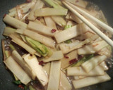 めんつゆで簡単♪旬の食材うどのきんぴら作り方4写真