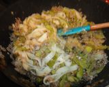 糖質減！キャベツ野菜たっぷりタリアテッレ作り方7写真