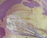 ☆ハート柄のチーズケーキ☆誕生日作り方4写真