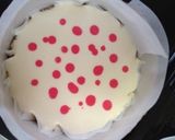 ☆ハート柄のチーズケーキ☆誕生日作り方11写真