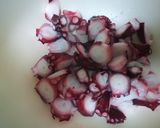 簡単タコとキュウリのにんにく醤油和え作り方1写真