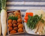 揚げかまぼこのみぞれ鍋作り方1写真