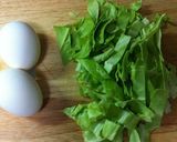 【朝食にもう一品】キャベツの巣ごもり卵作り方1写真