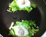 【朝食にもう一品】キャベツの巣ごもり卵作り方5写真