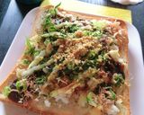 カッテージチーズのお好み焼き風トースト作り方4写真