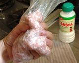 ひじき煮再利用つくね作り方1写真