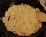 めちゃうま！ほうれん草のチャーハン作り方4写真