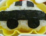 パトカー☆キャラ弁作り方2写真