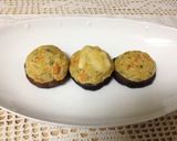 おもてなし♪しいたけの野菜あん詰めグリル作り方4写真