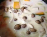 カボチャと鶏肉のミルクシチュー♫作り方6写真