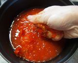 トマトだれの生姜焼き作り方10写真