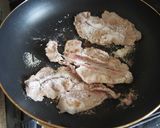 トマトだれの生姜焼き作り方15写真