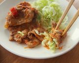トマトだれの生姜焼き作り方19写真