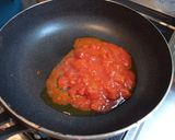 トマトと水菜のクリームパスタ作り方6写真