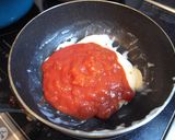 トマトと水菜のクリームパスタ作り方4写真