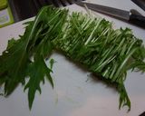 トマトと水菜のクリームパスタ作り方8写真