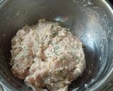 豆腐と鶏と大葉のハンバーグ作り方3写真