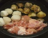 ひな祭りはハマグリINなウドンすき！作り方4写真