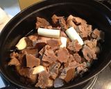 ストウブ鍋で作る　筍と豚肉の中華風角煮作り方6写真