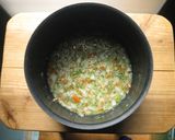 離乳食中期～野菜しらす納豆混ぜ混ぜうどん作り方2写真