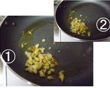 ペペロンチーノ からすみ編作り方4写真