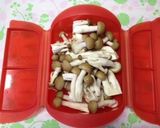 しめじと小松菜の味噌マヨ和え作り方1写真