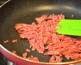 すき焼き風　ひき肉と豆腐の煮込み作り方2写真