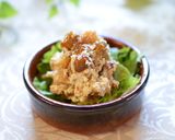 箸休めに♫なめこのカッテージチーズ和え作り方4写真