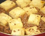 すき焼き風　ひき肉と豆腐の煮込み作り方4写真
