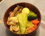 簡単！本格？野菜の旨味のカレー鍋作り方4写真