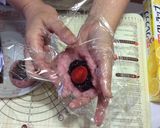 ひな祭り⁂桜餅『苺桜』作り方4写真