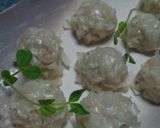大葉入り＊えびと豆腐のシュウマイ作り方6写真