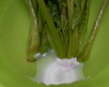 ほうれん草と絹ごし豆腐の中華スープ作り方2写真