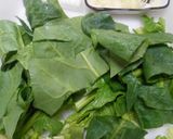 ほうれん草と絹ごし豆腐の中華スープ作り方3写真