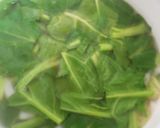ほうれん草と絹ごし豆腐の中華スープ作り方7写真