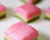 レンジで1分半！ひな祭り桜色粒あんロール作り方13写真