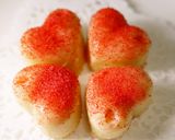 レンジで1分半！ひな祭り桜色粒あんロール作り方14写真