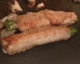 豚ロースとインゲン豆の生姜ロール焼き♪作り方2写真